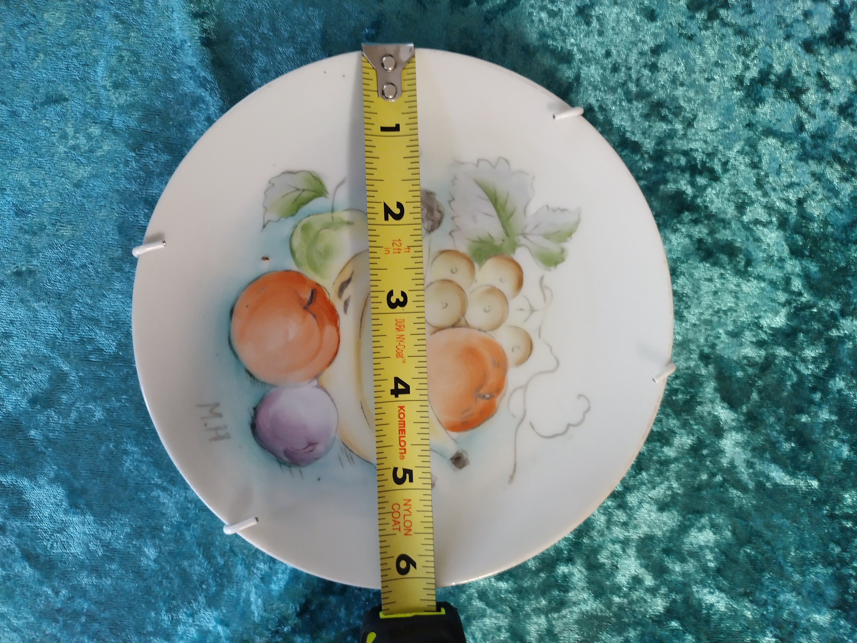 Vintage Hand Painted Japanese Ucagco Ceramics Fruit Decorative Plate Etsy