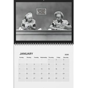 I Love Lucy 2026 Calendar - Etsy