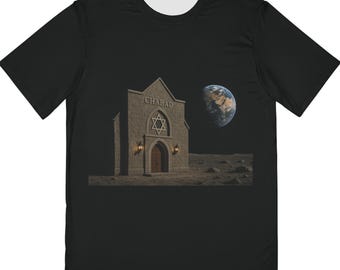 Chabad on the Moon T-Shirt | Jewish Humor Shirt | Chabad Pride Tee | Jewish Symbolic Apparel