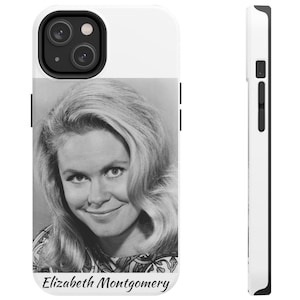Elizabeth Montgomery iPhone Hülle | Verzauberte Erinnerungsstücke | 1960er Jahre Sitcom Fan Geschenk | Vintage TV-Liebhaber Zubehör | Klassische Film Buff Geschenk