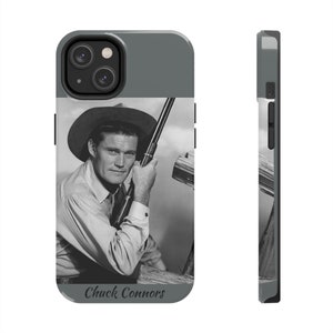 Chuck Connors iPhone Case | Custom Protective Phone Case for Classic Movie Lovers | Hollywood Golden Age Collectible