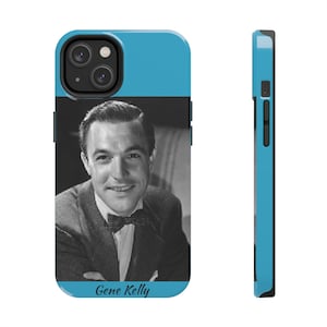 Gene Kelly iPhone Case | Stylish Classic Movie Design | Custom iPhone 14 Case for Movie Buffs | Trendy Hollywood Memorabilia