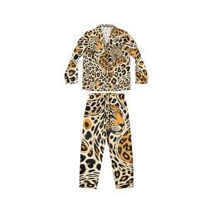 Damen Satin Pyjama Set - Luxus Seidige Nachtwäsche, Elegante Nachtwäsche, Geschenk für Sie