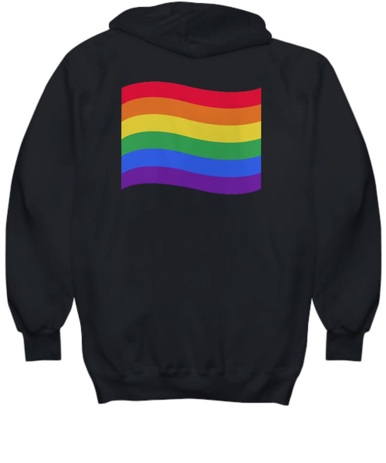 LGBTQ Hoodie, Pride Hoodie, Rainbow Hoodie, Lesbian Hoodie, Transgender ...