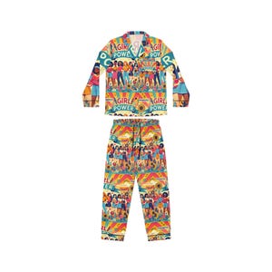 Damen Satin Pyjama Set - Luxus Seidige Nachtwäsche, Elegante Nachtwäsche, Geschenk für Sie