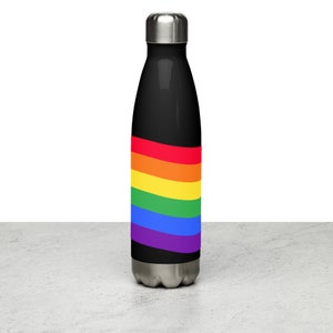 LGBTQ Stainless Steel Thermos Gift Set – Eco-Friendly Vacuum Flask and Tumbler, Stylish Water Bottle for Hiking & Outdoors