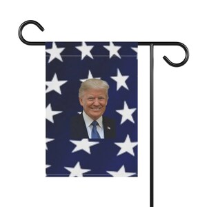 Trump Garden & House Banner | Custom Patriotic Yard Flag | Personalized Trump Supporter Gifts