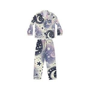 Damen Satin Pyjama Set - Luxus Seidige Nachtwäsche, Elegante Nachtwäsche, Geschenk für Sie
