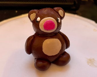 Uggos Cute Weird Clay Figurine Bear