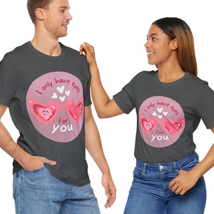 Romantic Tee, Feminine T-shirt, Couple&#39;s Clothing,  Heartfelt Fashion Statement, Love T-Shirt, Sweet T-shirt, Love T-Shirt, Femini