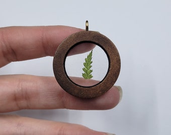 Forks, Washington Fern Necklace PNW - READ DESCRIPTION