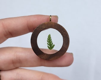 Forks, Washington Fern Necklace PNW - READ DESCRIPTION