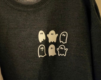 Spooky Ghosts Unisex T-Shirt, Crewneck, Hoodie