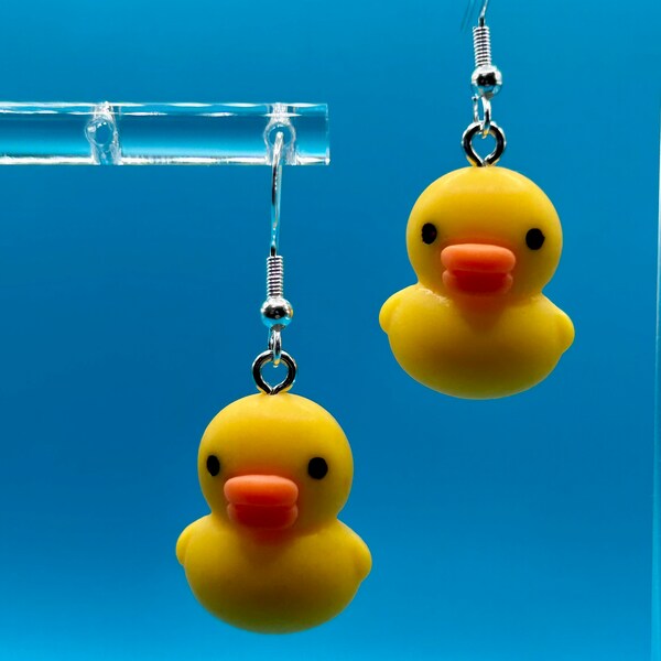 Rubber Duck Earrings Etsy