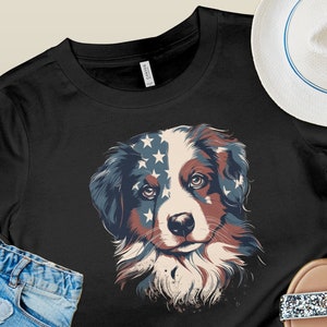 Aussie Shirt, American Flag Tee, Australian Shepherd Sweatshirt, Patriot Aussie Shirt, Australian Shepard Hoodie