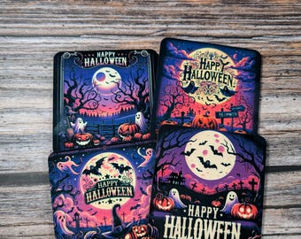 Spooky Halloween Coasters: Festive Home Decor, Party Gift