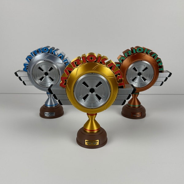 Trophy for Racing Enthusiasts and Gaming Tournaments, 3D Printed
