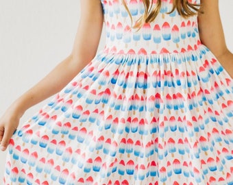 Red White and Blue Dress Fourth of July