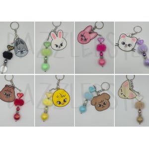 Skzoo Inspired Keychain | Stray Kids Gift | K-pop Merch
