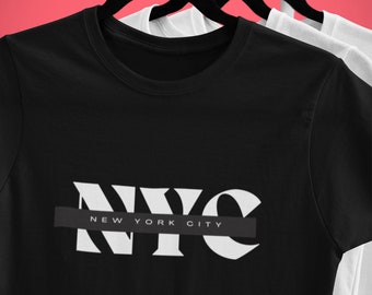 Unisex T-Shirt for NYC Lovers Gift for friends New York City T-Shirt for Travelers NYC