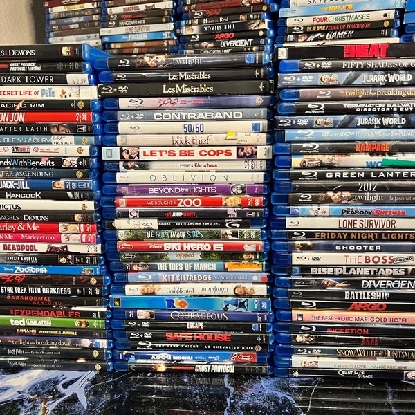 Blu Ray Titles | You Pick Them | Create Bundles | BEST PRICES on ETSY!!! (Free Shipping For All) LOTLCX2