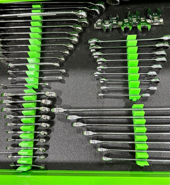 Toolbox wrench organizer discount