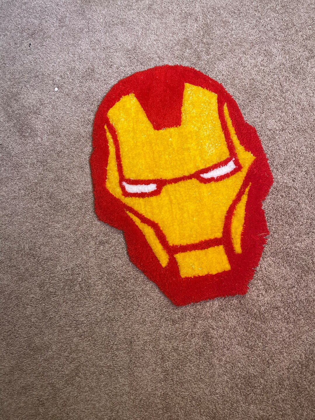 Icoon Man Rug Iron Man Rug - Etsy