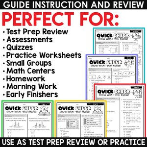 5th Grade Math Worksheet, 5th Grade Math Printable, Fifth Grade Math ...