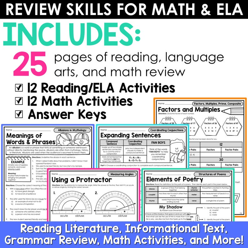 Back to School Activities for Teachers 5th Grade | First Week of School ...
