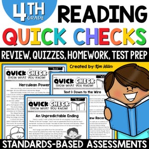 4th Grade Reading Comprehension Passages & Questions, 4th Grade Reading Worksheets 4th Grade Printables, 4th Grade Reading Test Prep Review