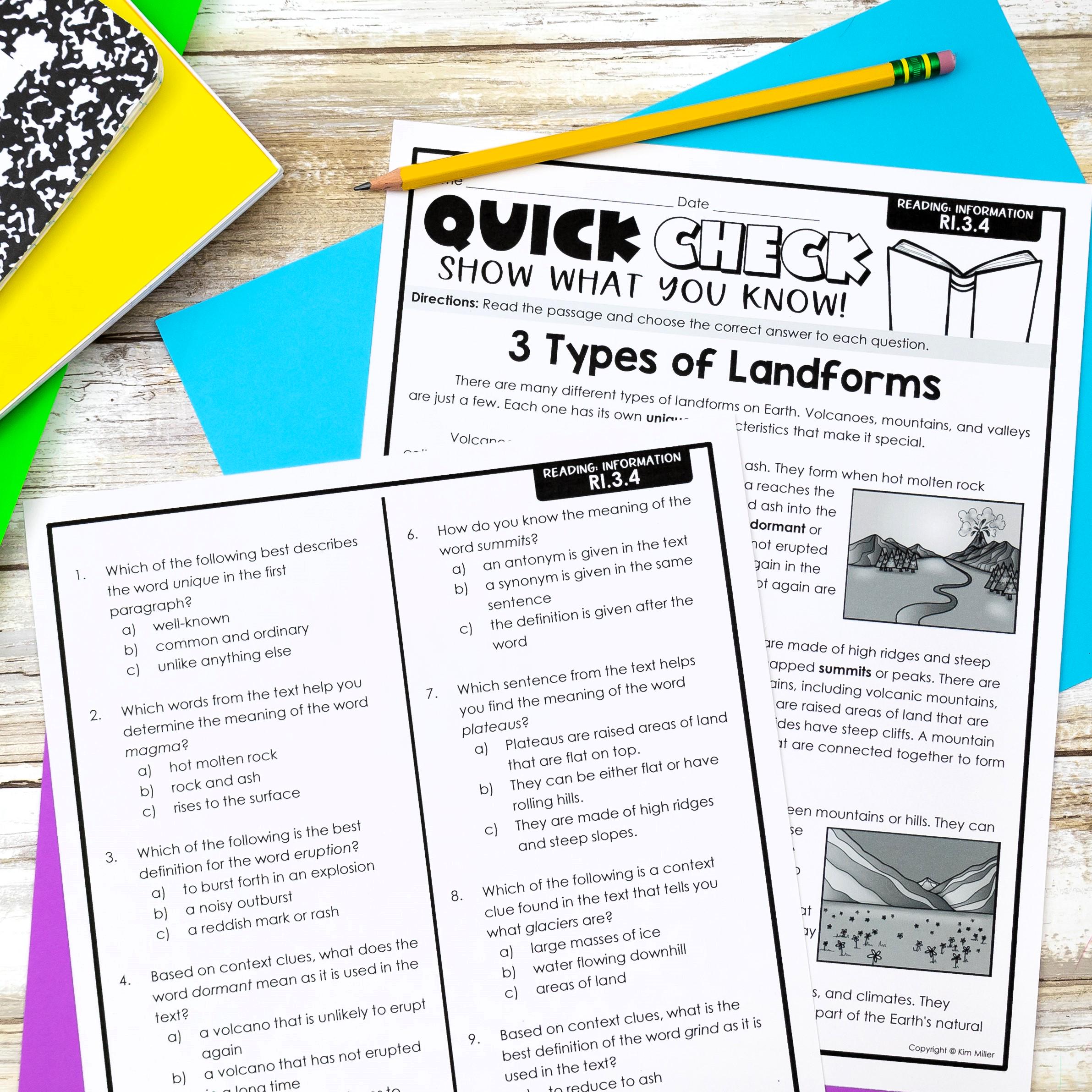 3rd Grade Reading Comprehension Passages Questions 3rd Grade Reading