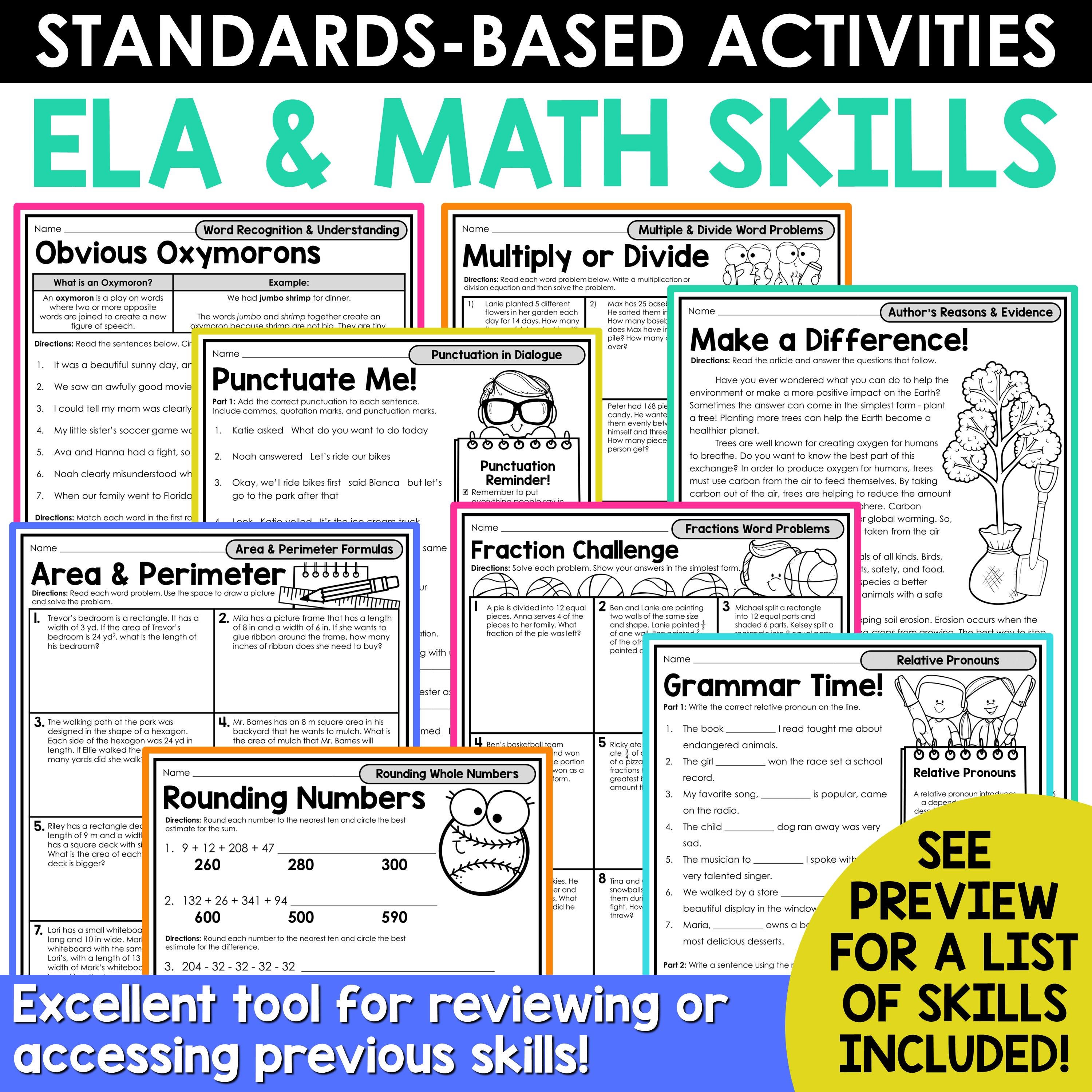 Back to School Activities for Teachers 5th Grade | First Week of School ...