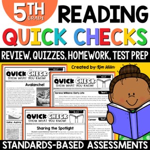 5th Grade Reading Comprehension Passages & Questions, 5th Grade Reading Worksheets 5th Grade Printables, 5th Grade Reading Test Prep Review