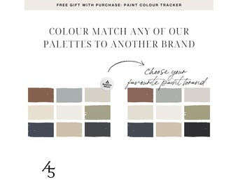 Colour Match Any Palette To A Different Paint Brand