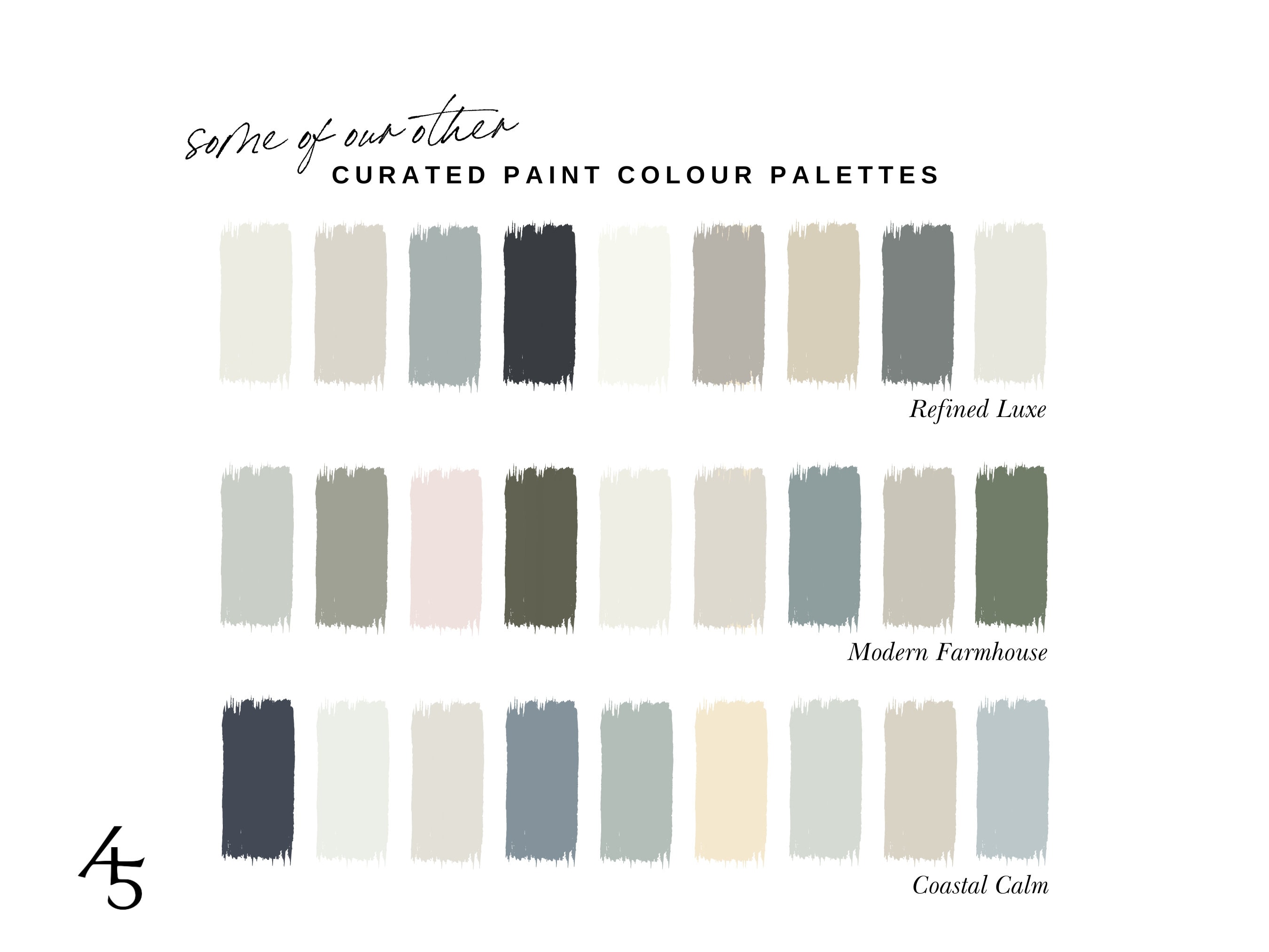 Clay Color Palette Wall Art I – Collyer's Mansion