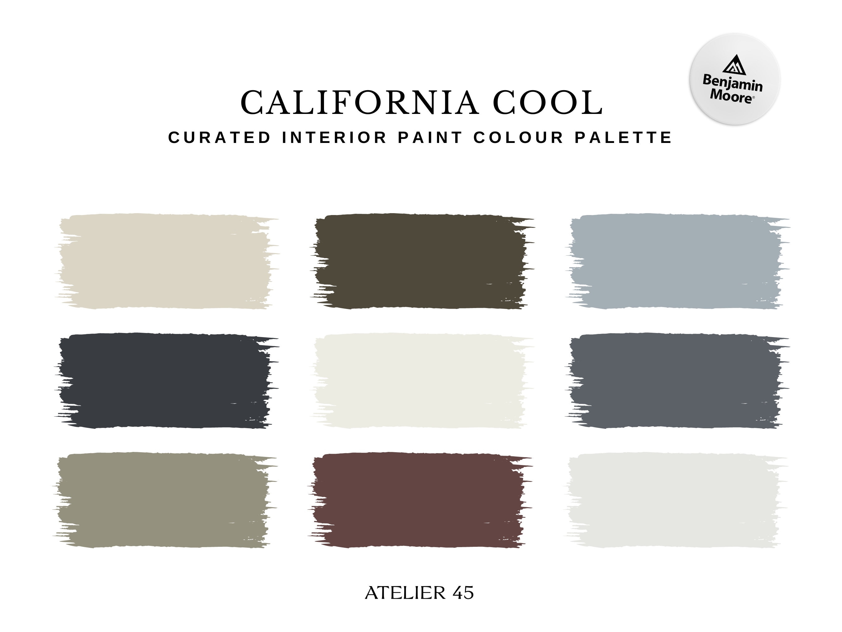 Clay Color Palette Wall Art I – Collyer's Mansion