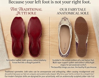 Embroidered Tan Ballet Flats: Suede Lined Jutti Design