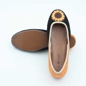 Black Leather Jutti Flats: Ballet-Inspired Suede Comfort Shoes