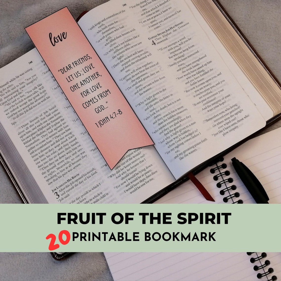 Galatians 5:22-23 9 Fruit of the Spirit Scripture Gift of the Holy ...