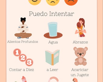 Español Calm Corner Printable Spanish