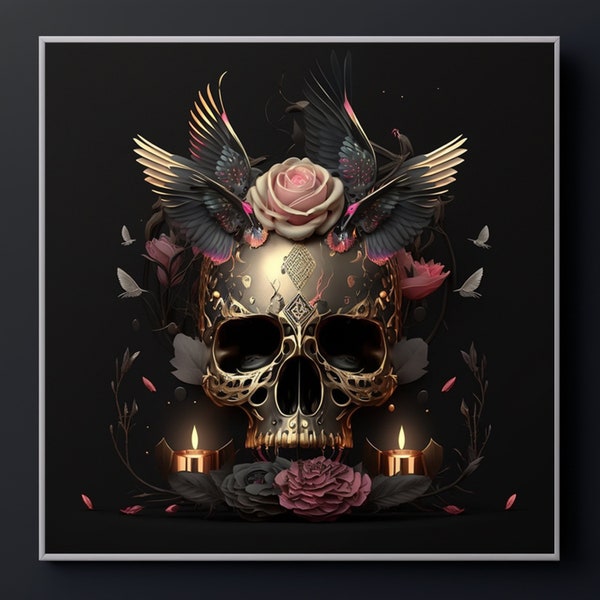 Gothic Wall Art Etsy