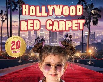 Tło hollywoodzkiego czerwonego dywanu: 20 teł do fotografii gwiazd (do pobrania w wersji cyfrowej)