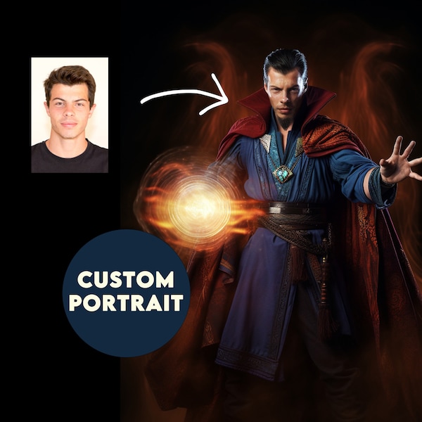 Custom Photo Portrait Face Swap, Custom Photo Movie Face Swap, Custom Face Swap, Custom Portrait, Custom Superhero, Custom Movie Scene