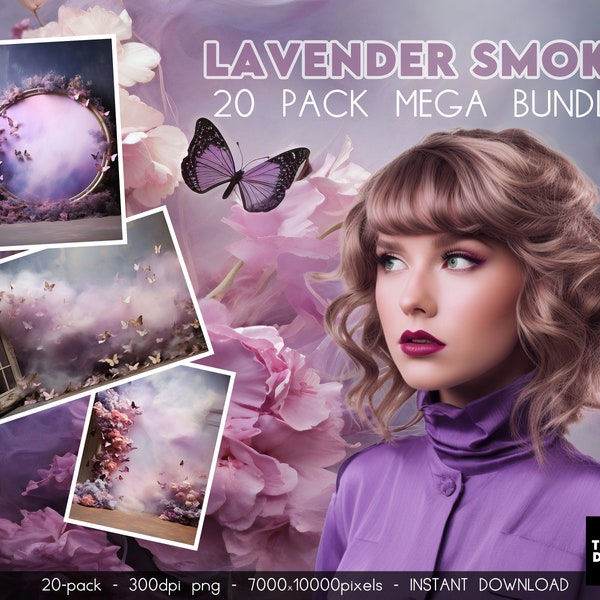 20 Lavender Backgrounds, Butterfly Background, Purple Background Photography, Swiftie Inspired Background, Lavender Digital Backdrops