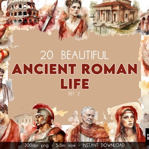 Ancient Rome Fantasy Clipart PNG, transparant, ephemera, collage, goden, godinnen, Persephone, Hellenistisch, junk Journal, digitale download