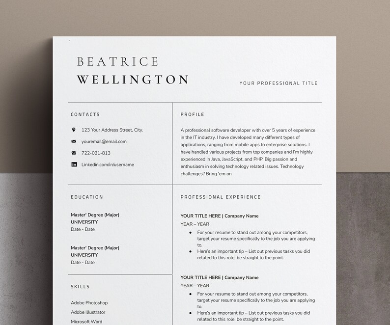clean-resume-template-google-docs-minimalist-resume-template-word-2