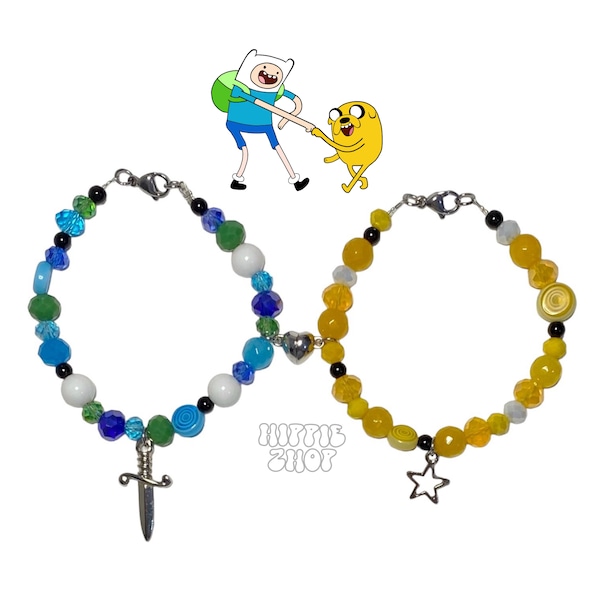 Finn & Jake Matching Bracelets