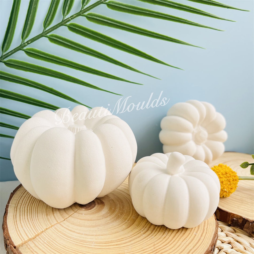 3 Size Pumpkin Silicone Molds , Autumn Home Decorative Moulds ,handmade ...