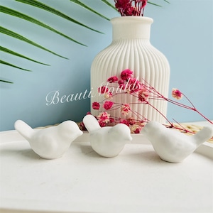 Cute Mini Bird mould, Little Birds Silicone mold, Epoxy Resin Cement Concrete jesmonite Home Decoration Moulds