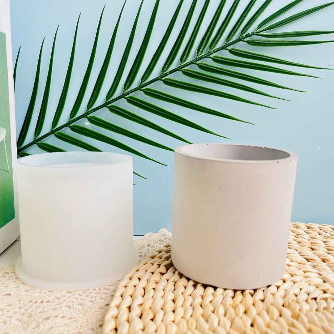 Cylindrical Jar Silicone Mold , Candle Cup ,wax Storage Jar Bottle ,pen